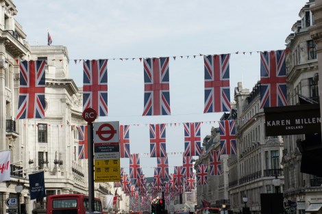 London flags
