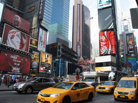 Times Square signage